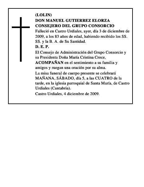 DON MANUEL GUTIERREZ ELORZA