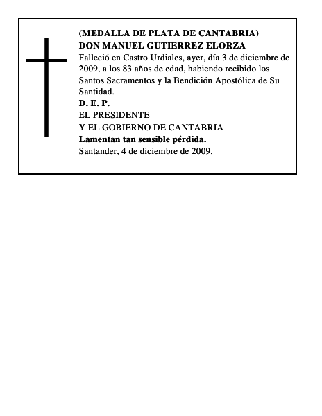 DON MANUEL GUTIERREZ ELORZA