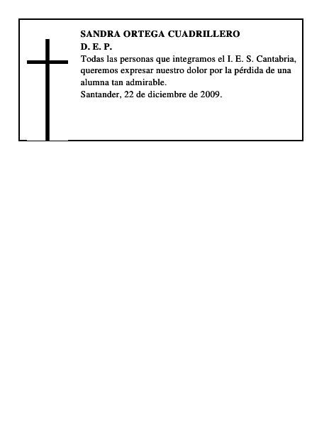 SANDRA ORTEGA CUADRILLERO