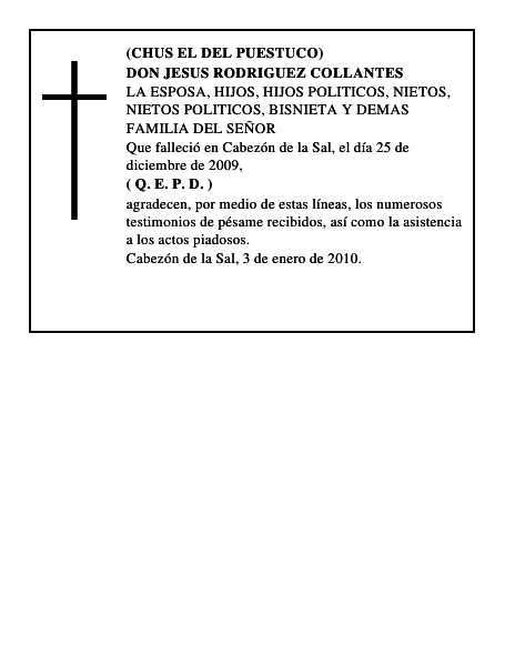 DON JESUS RODRIGUEZ COLLANTES