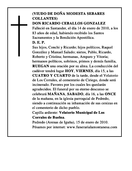 DON RICARDO CEBALLOS GONZALEZ