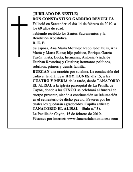 DON CONSTANTINO GARRIDO REVUELTA