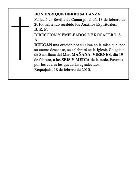 DON ENRIQUE HERBOSA LANZA