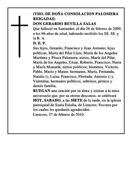 DON GERARDO REVILLA SALAS