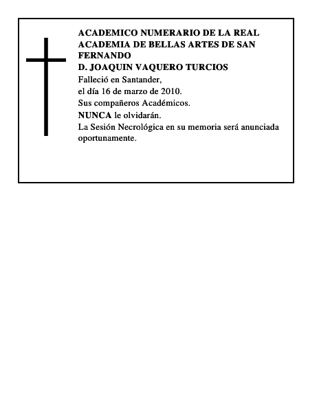 D. JOAQUIN VAQUERO TURCIOS