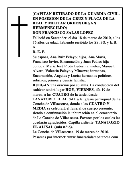 DON FRANCISCO SALAS LOPEZ