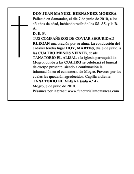 DON JUAN MANUEL HERNANDEZ MORERA