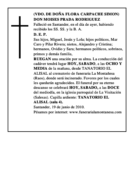 DON MOISES PRADA RODRIGUEZ