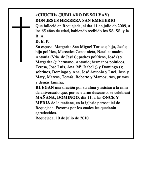DON JESUS HERRERA SAN EMETERIO