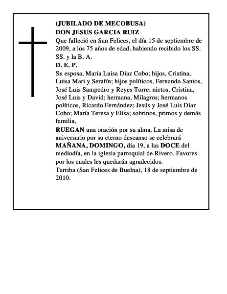 DON JESUS GARCIA RUIZ