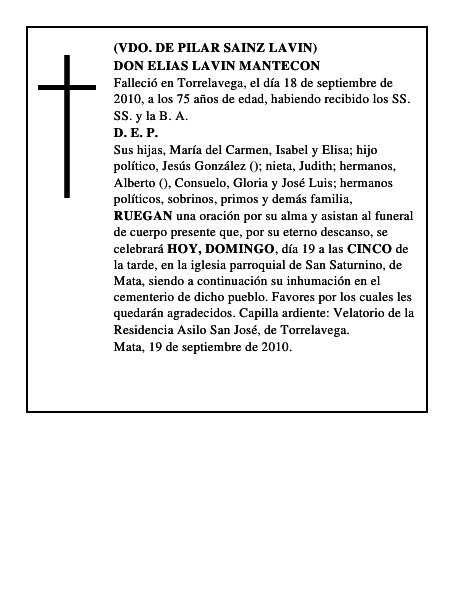DON ELIAS LAVIN MANTECON