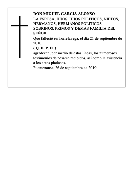 DON MIGUEL GARCIA ALONSO