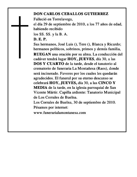 DON CARLOS CEBALLOS GUTIERREZ
