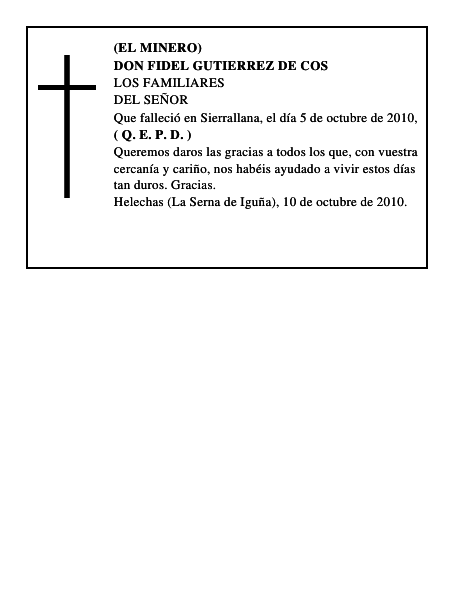 DON FIDEL GUTIERREZ DE COS