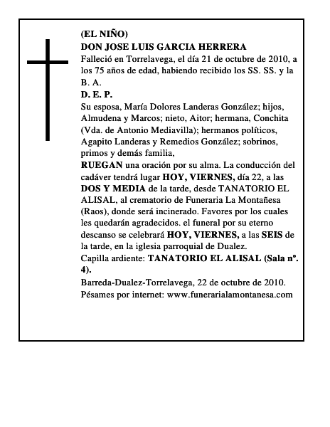 DON JOSE LUIS GARCIA HERRERA