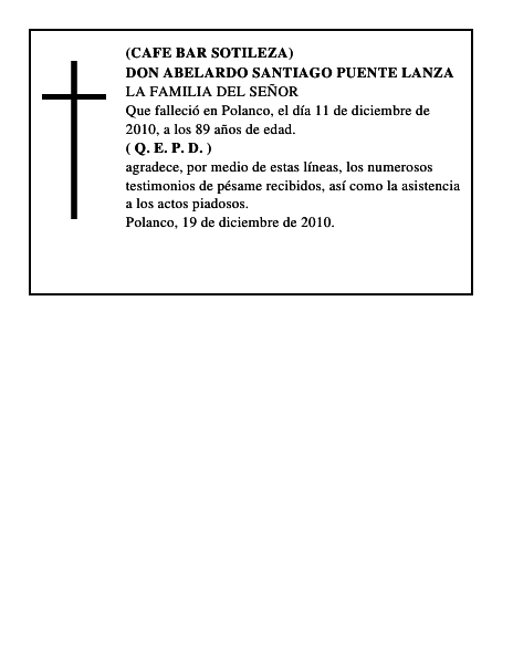 DON ABELARDO SANTIAGO PUENTE LANZA