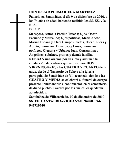 DON OSCAR PLUMARIEGA MARTINEZ