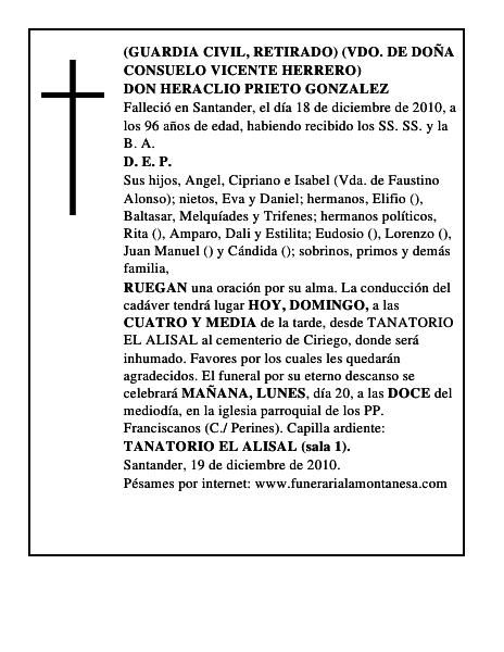 DON HERACLIO PRIETO GONZALEZ