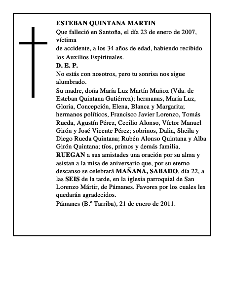 ESTEBAN QUINTANA MARTIN