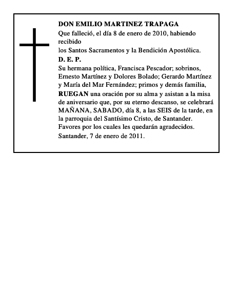 DON EMILIO MARTINEZ TRAPAGA