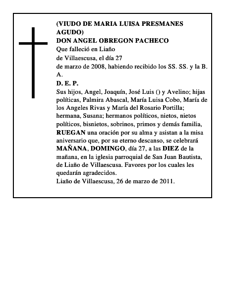 DON ANGEL OBREGON PACHECO