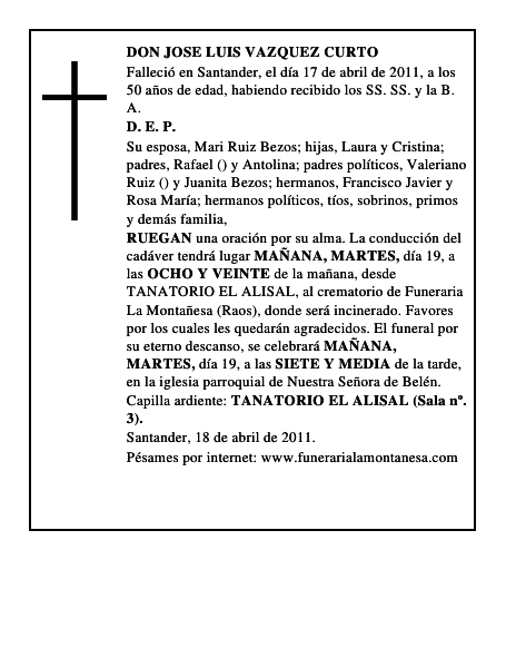 DON JOSE LUIS VAZQUEZ CURTO