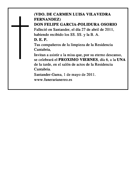 DON FELIPE GARCIA-POLIDURA OSORIO