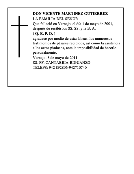 DON VICENTE MARTINEZ GUTIERREZ
