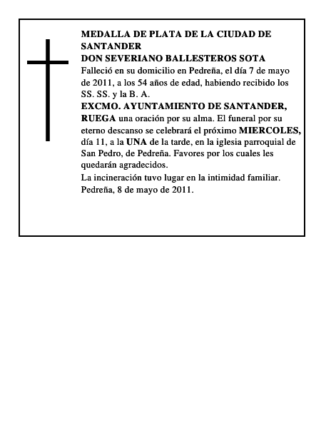 Don Severiano Ballesteros Sota