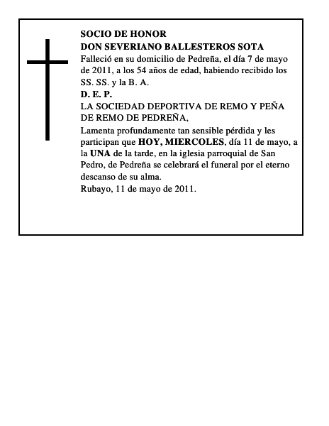 DON SEVERIANO BALLESTEROS SOTA