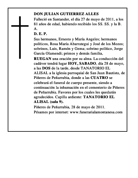 DON JULIAN GUTIERREZ ALLES