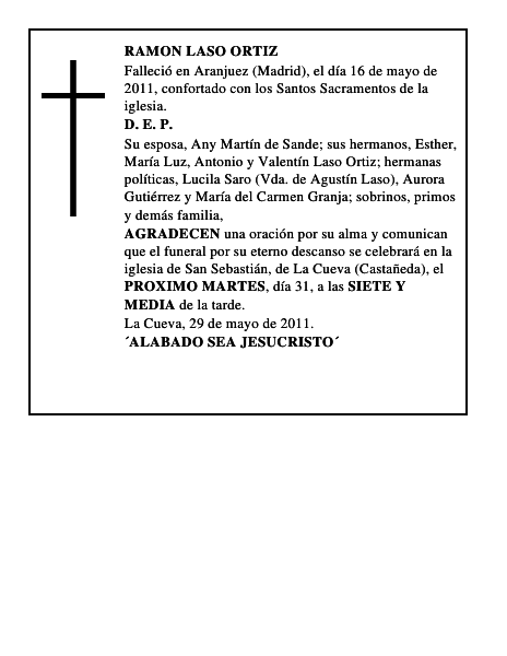 RAMON LASO ORTIZ