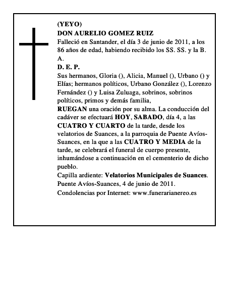 DON AURELIO GOMEZ RUIZ