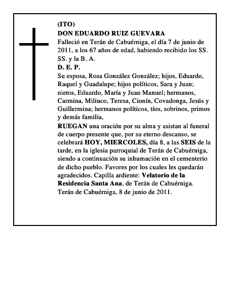 DON EDUARDO RUIZ GUEVARA