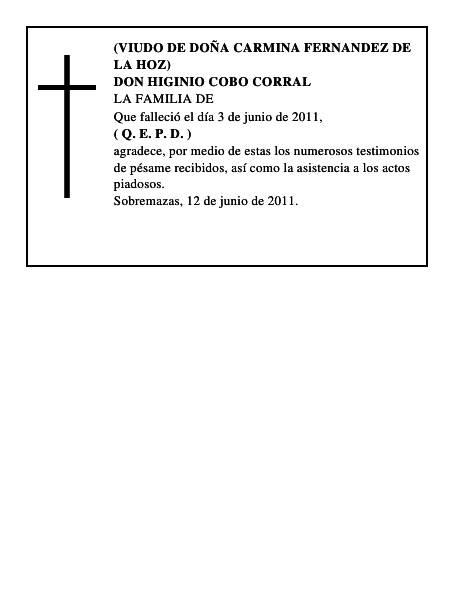 DON HIGINIO COBO CORRAL
