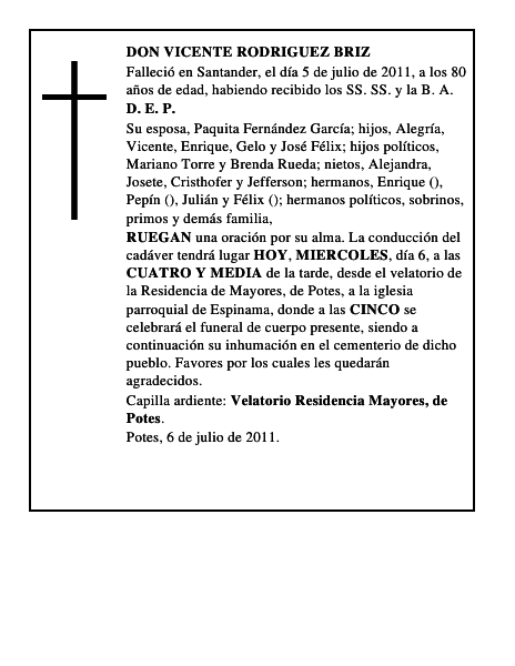 DON VICENTE RODRIGUEZ BRIZ