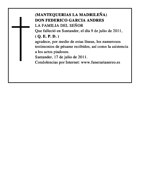 DON FEDERICO GARCIA ANDRES