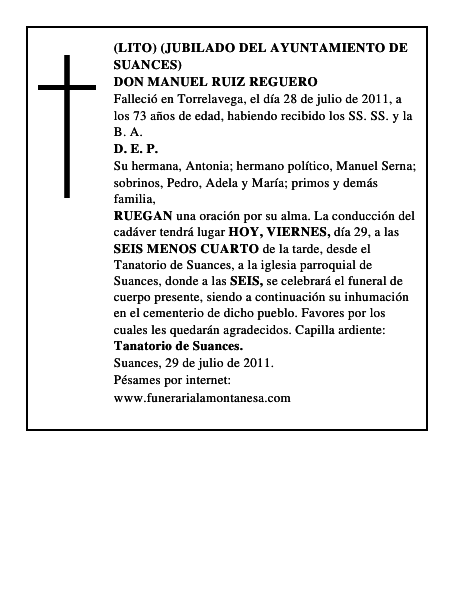 DON MANUEL RUIZ REGUERO