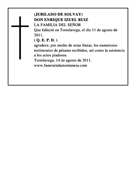 DON ENRIQUE IZUEL RUIZ