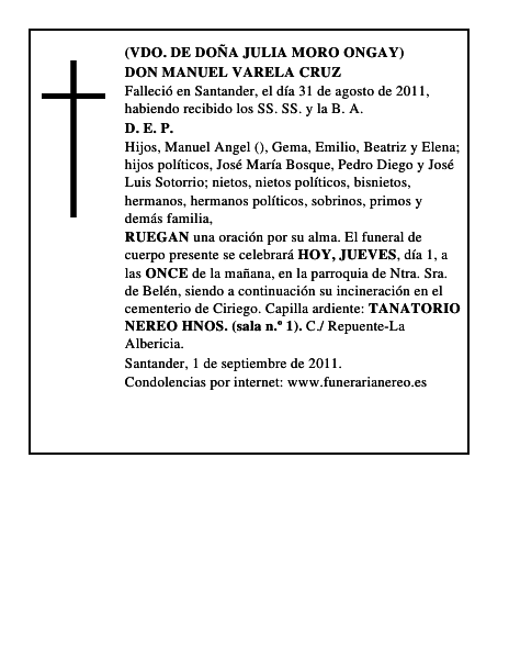 DON MANUEL VARELA CRUZ