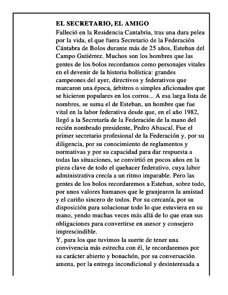 El secretario, el amigo