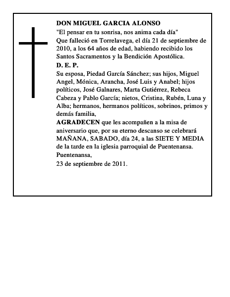 DON MIGUEL GARCIA ALONSO