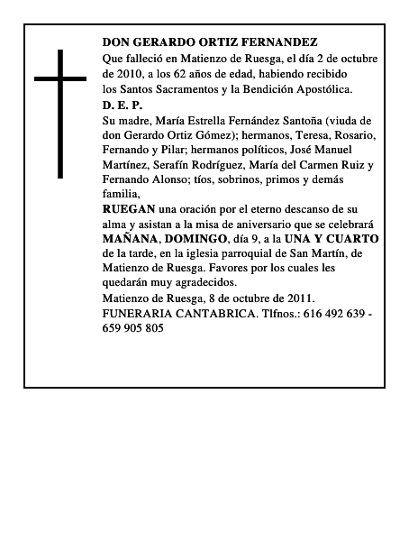 DON GERARDO ORTIZ FERNANDEZ