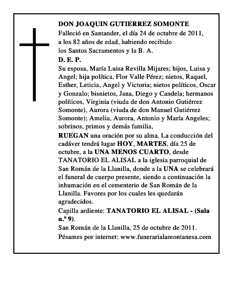 DON JOAQUIN GUTIERREZ SOMONTE