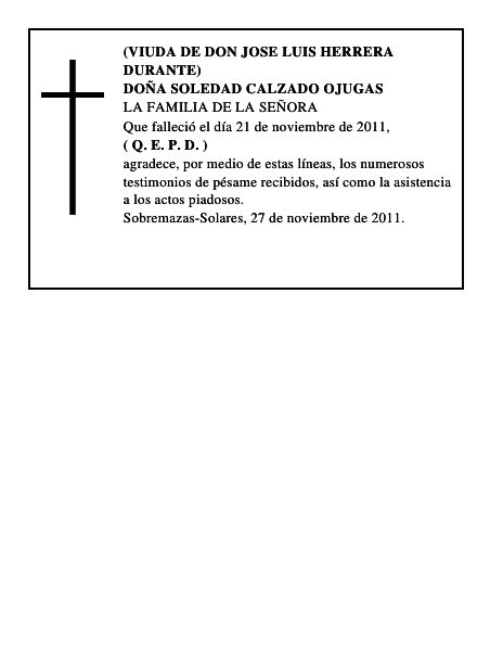 DOÑA SOLEDAD CALZADO OJUGAS