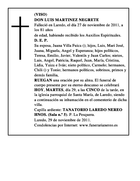 DON LUIS MARTINEZ NEGRETE