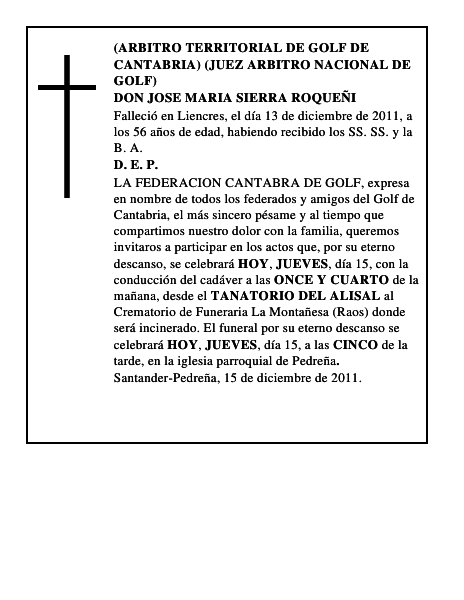 DON JOSE MARIA SIERRA ROQUEÑI