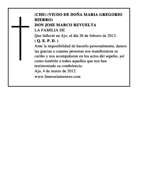 DON JOSE MARCO REVUELTA