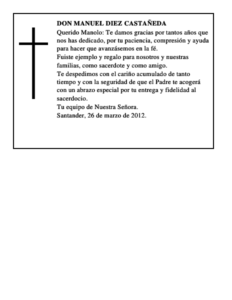 DON MANUEL DIEZ CASTAÑEDA