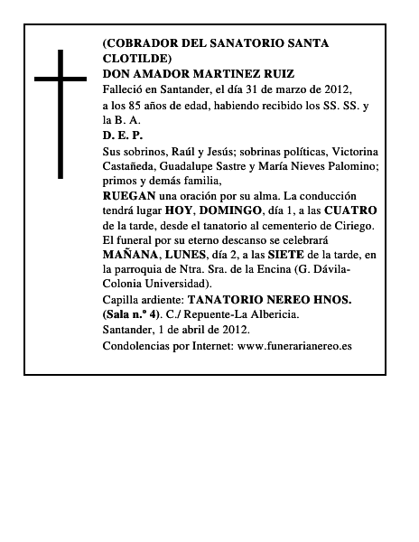 DON AMADOR MARTINEZ RUIZ